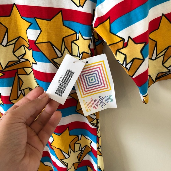 LuLaRoe Midi Wonder-woman Dress - Picture 3 of 5